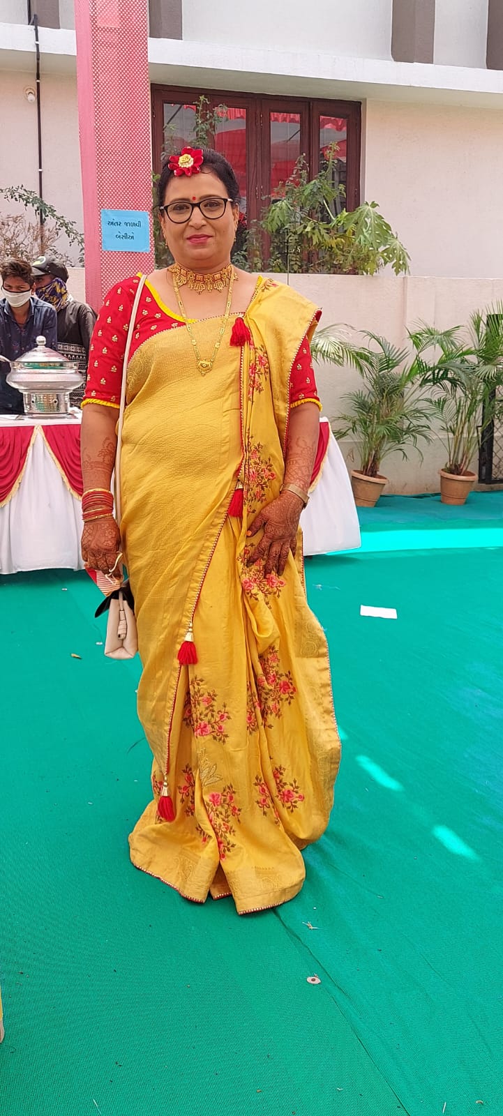 Hitakshi Thakor in a natural setting - Before